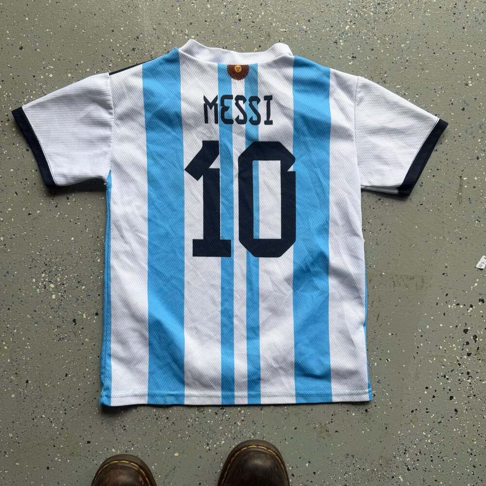 Adidas Argentina 2022 World Cup Home Jersey Messi #10